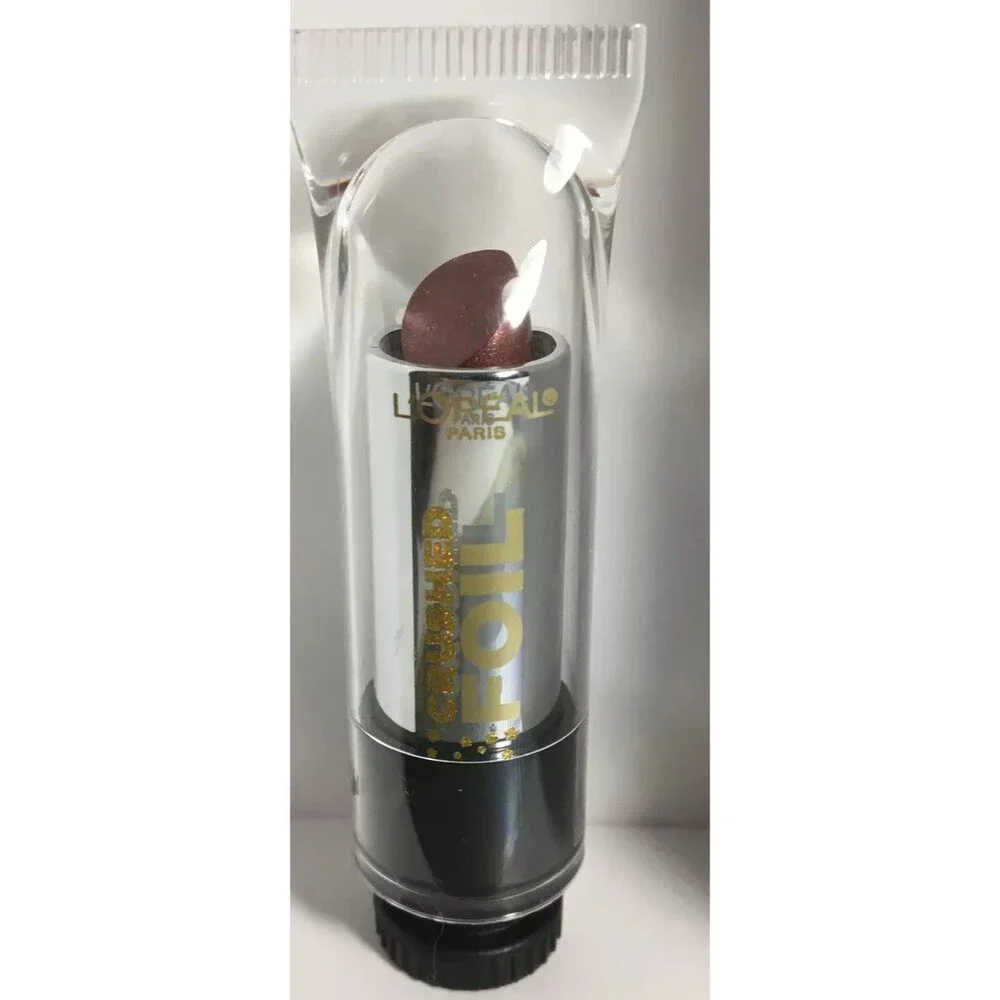 L'OREAL PARIS CRUSHED FOIL METALLIC LIPSTICK Bronze 7